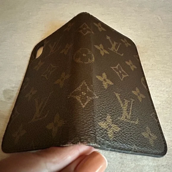 Louis Vuitton Folio case for IPhone X. Used but in great condition.